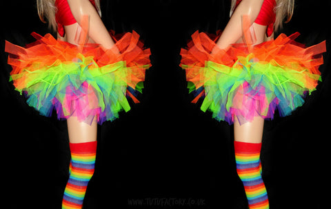 Girls Rainbow Explosion Tutu