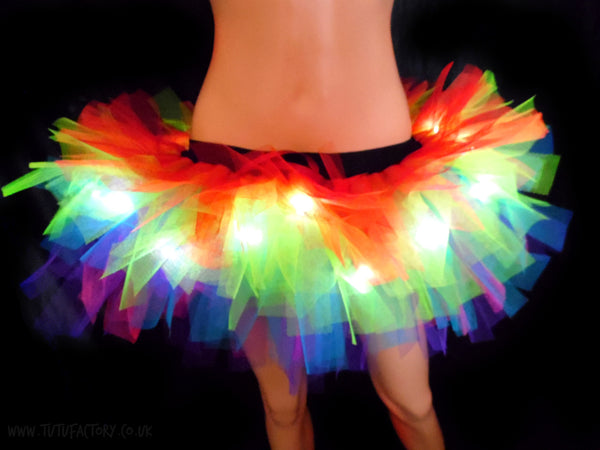 Rainbow Lights Light Up Tutu