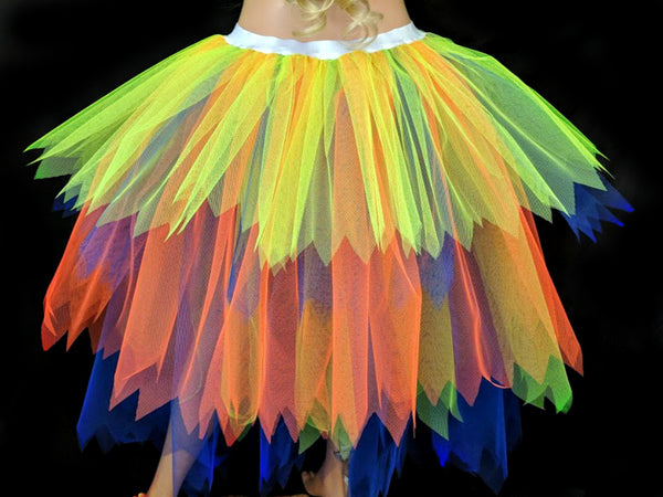 Neon Rave Train Tutu