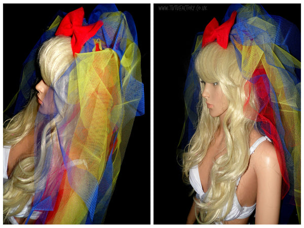 Neon Madonna Hen Night Veil