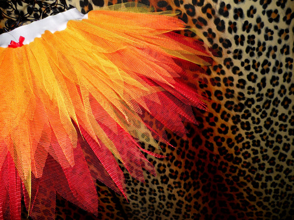 Girls Phoenix Spikey Tutu