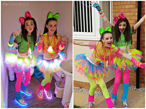 Girls Neon Lights Tutu