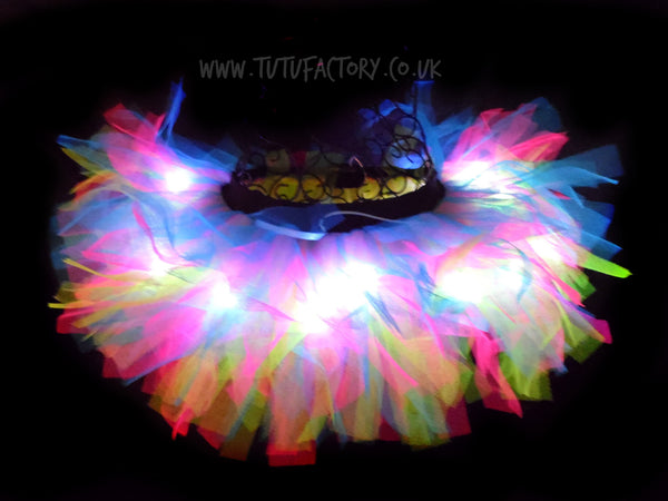 Girls Neon Lights Tutu