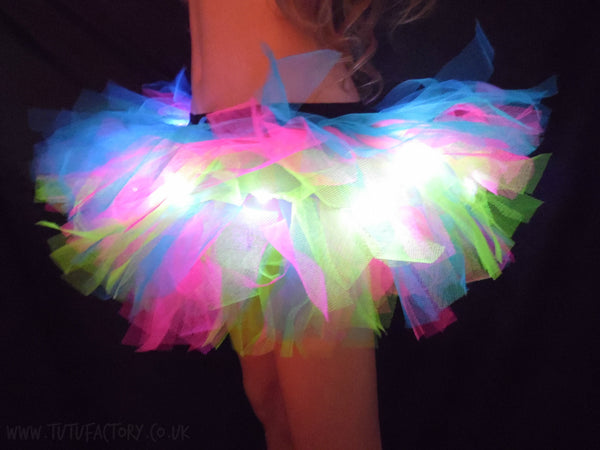 Girls Neon Lights Tutu