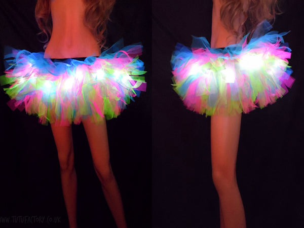 Girls Neon Lights Tutu