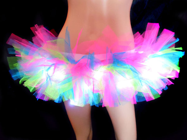 Neon Lights Light Up Tutu