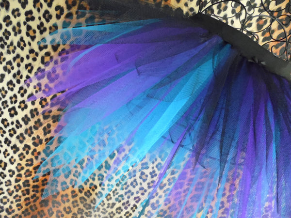 Plus Size Neon Vibe Spikey Tutu