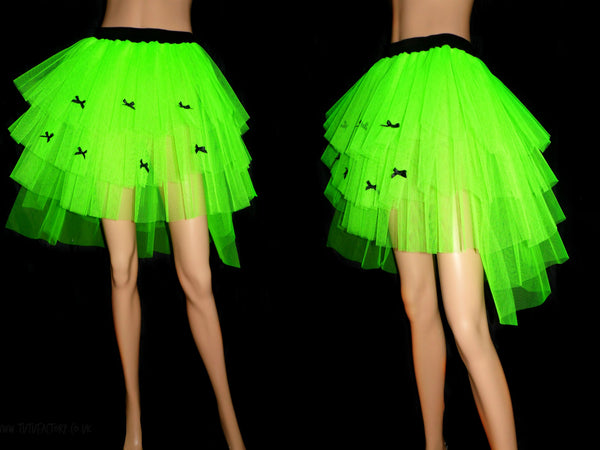 Plus Size Lady RaRa Tutu with retro bows