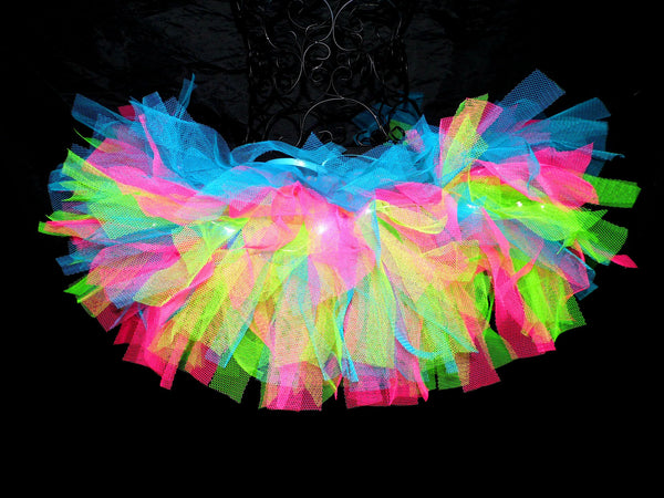 Girls Neon Lights Tutu