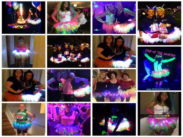 Neon Lights Light Up Tutu