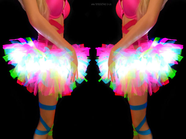 Girls Neon Lights Tutu