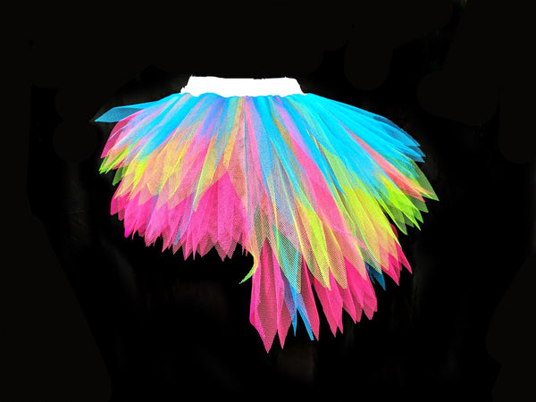 Neon Rave Train Tutu