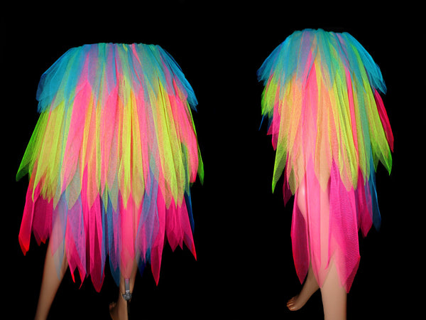 Neon Rave Train Tutu