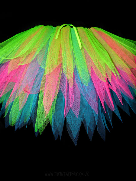 Plus Size Neon Vibe Spikey Tutu