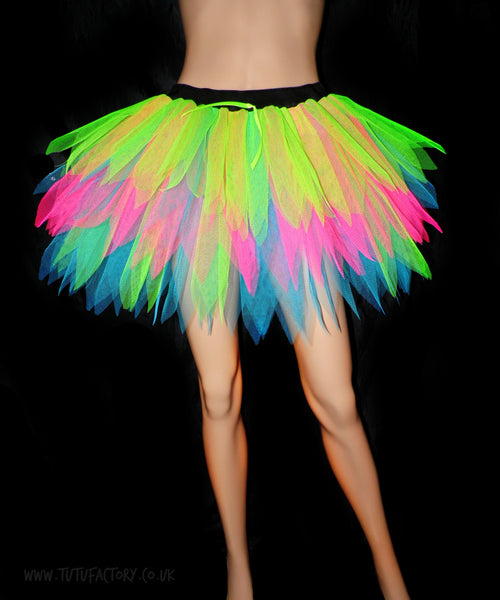 Plus Size Neon Vibe Spikey Tutu