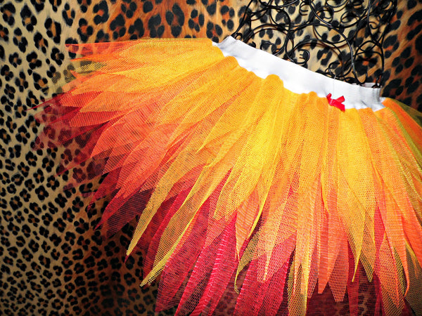 Girls Phoenix Spikey Tutu