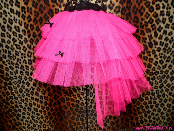 Plus Size Lady RaRa Tutu with retro bows