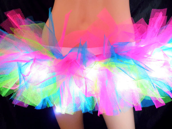 Girls Neon Lights Tutu