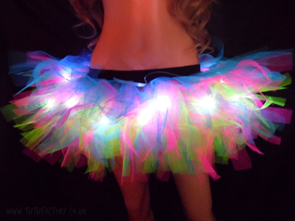 Girls Neon Lights Tutu